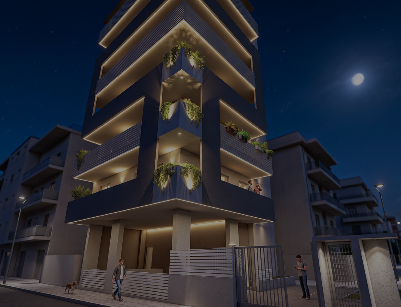 Rigenerazione urbana attraverso la realizzazione di un nuovo edificio residenziale nZEB
